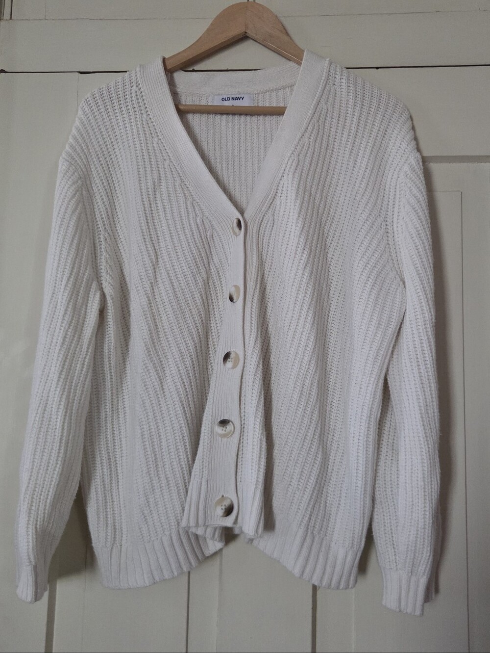 White Cardigan
